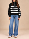 Noir Stripe Knit
