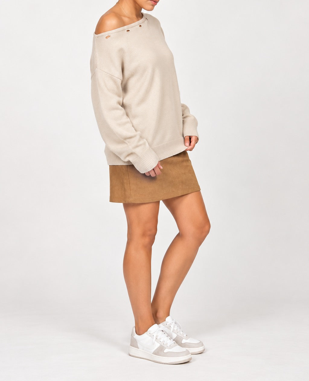 Ivory Muse Knit Sweater